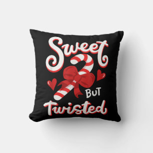 Söt, men Twisted, Candy cane Julafton Kudde