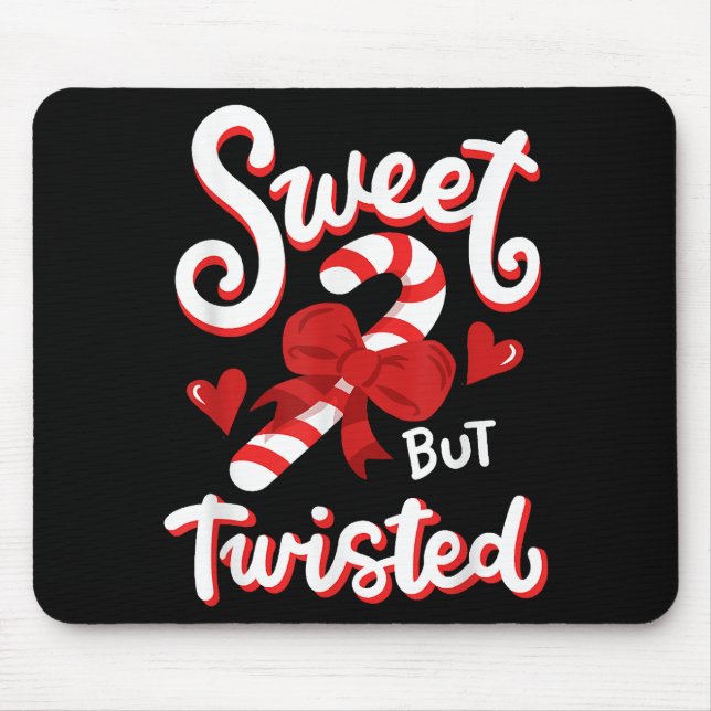 Söt, men Twisted, Candy cane Julafton Musmatta (Framsidan)