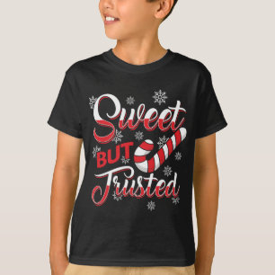 Söt, men Twisted, Jul Lollipop Käpp Lo T Shirt