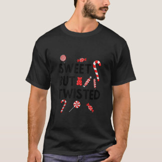 Söt men twisted-nyj julprermint Candy T Shirt
