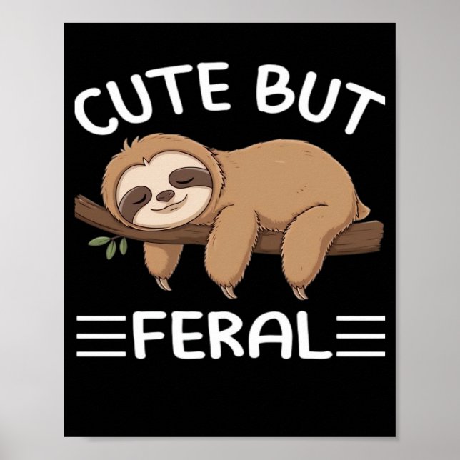 söt men vild rolig sengångare för män som älskar d poster (Framsidan)