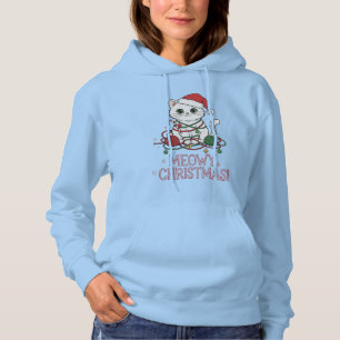 Söt Meowy Julkatt T Shirt