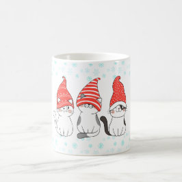 söt Meowy julkattsmugg Kaffemugg