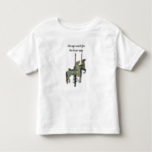 Söt Merry Go Round Carousel Horses T Shirt