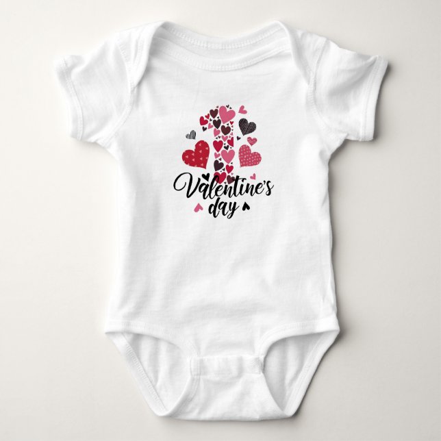 SÖT MIN FÖRSTA VALENTINSDAGSSÄGELSE T SHIRT (Framsida)