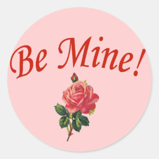 Söt: Mina Valentineser eller Kärlek Brev-fäktare Runt Klistermärke