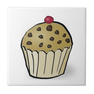 Söt Mini Muffin Kakelplatta