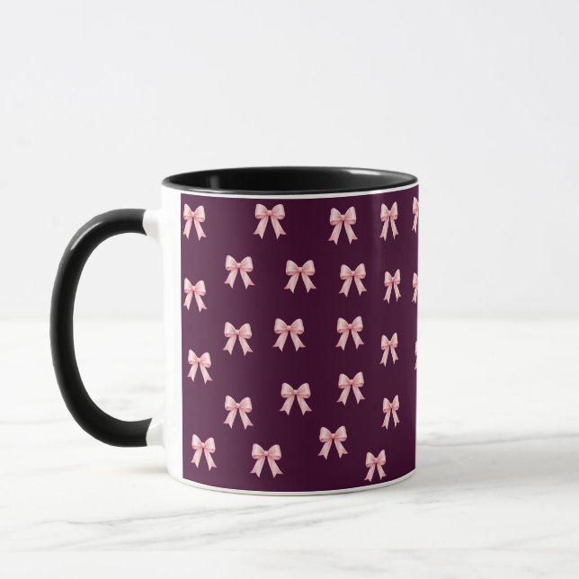 Söt minimalistisk estetisk kaffemugg (Vänster)