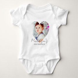 Söt minimalistisk fotofirande födelsedagsfest för t shirt