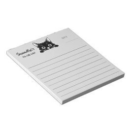 Söt Minimi-Katt Design - KATT 1 Anteckningsblock