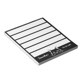 Söt Minimi-Katt Design - KATT 1a Anteckningsblock