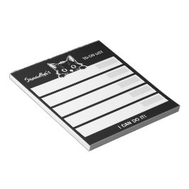 Söt Minimi-Katt Design - KATT 1b Anteckningsblock