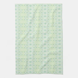 Söt Mint Grönt Blommigt Tea-Towel Kökshandduk