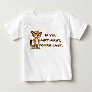 söt, missnöjd gepard t shirt