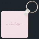 Söt Mjuk Rosa och  Nyckelring<br><div class="desc">En underbar mjuk rosa och  färg palett. Anpassa med ett namn (för att behålla utslagen på namn är det bäst att skriva i gemener och se till att du behållor känslorna i början och slutet,  som visas i exemplet namn).</div>