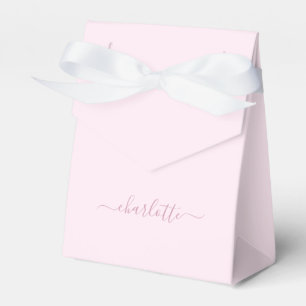 Söt Mjuk Rosa och Presentaskar