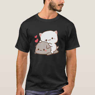 Söt mochi peach cat Classic T Shirt