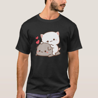 Söt mochi peach cat Classic T Shirt
