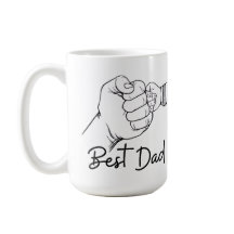 Söt Modern Bästa Pappa 