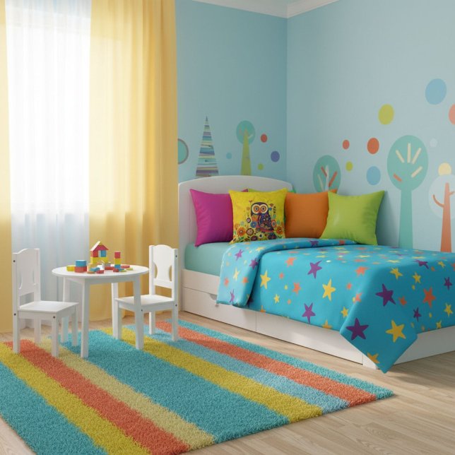 Söt modern blomster djur kastkudde kudde (Skapare uppladdad)