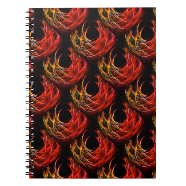 Söt Modern Boho Elegant Abstrakt Konst Mönster #50 Anteckningsbok (Framsidan)