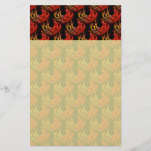 Söt Modern Boho Elegant Abstrakt Konst Mönster #50 Brevpapper