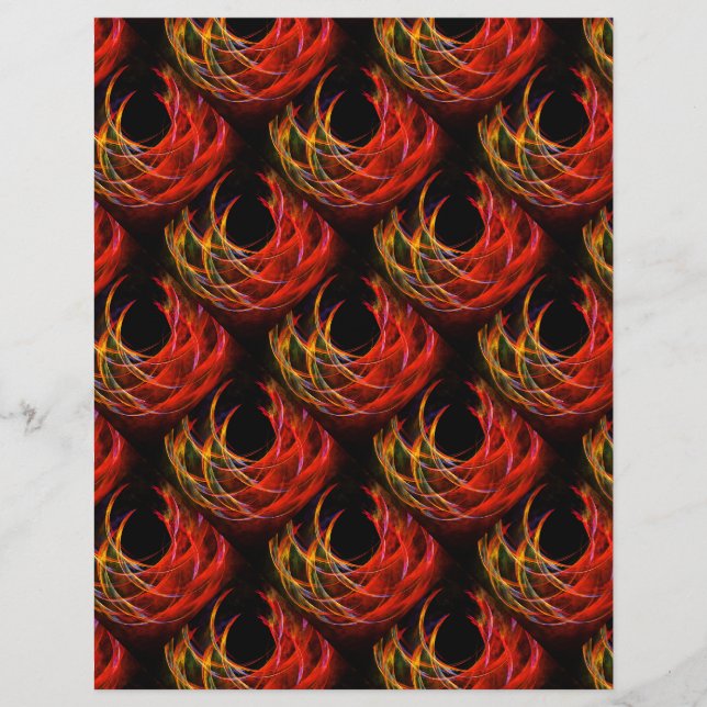 Söt Modern Boho Elegant Abstrakt Konst Mönster #50 Reklamblad (Framsidan)