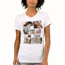 Söt Modern 'En mors kärlek' 7 Foto T-shirt