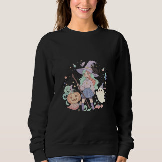 Söt Modern Häxa T Shirt