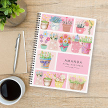 Söt moderna blomkrukor för elegant av rosa
