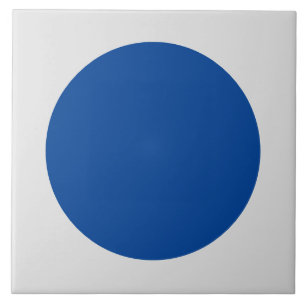 Söt, modernt polkadatum mönster Tile Kakelplatta
