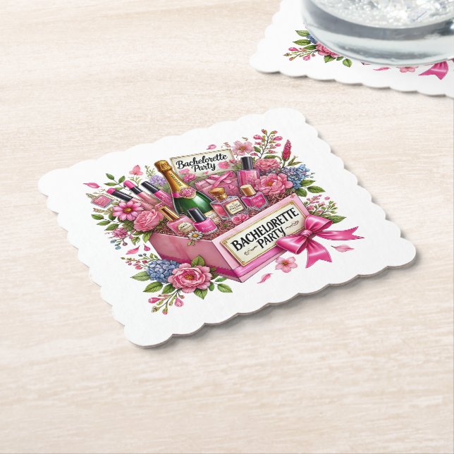 Söt möhippa  underlägg papper (Vinklad)