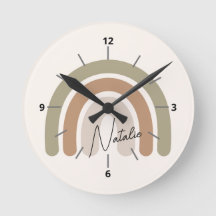 Söt monogramserad skrift pastell regnbåge flickig 