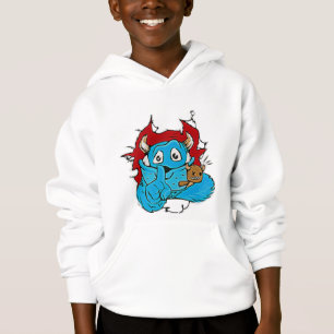 Söt monstertecknad figur t shirt