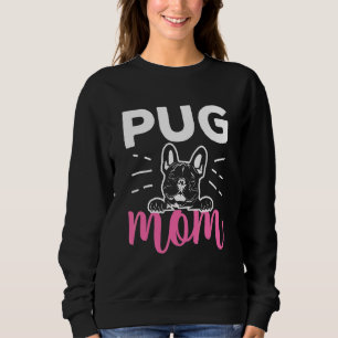 Söt Mops För Mamma Kvinnor Ras Husdjur Hund Valp M T Shirt