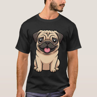 Söt Mopsälskare T Shirt