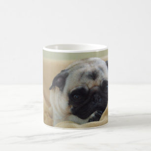 Söt mopsmugg kaffemugg