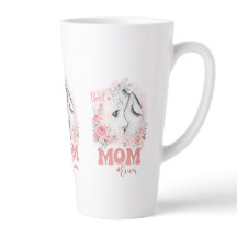 Söt Mor och Barn Akvarell Rosor "Bästa Mamma