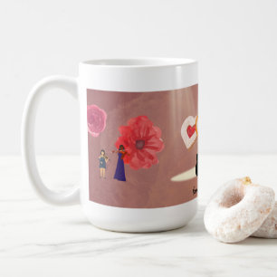 Söt morgon för Älskare Kaffemugg