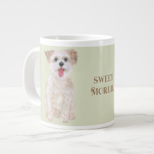 Söt Morkie Jumbo-mugg Jumbo Mugg