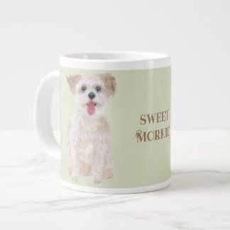 Söt Morkie Jumbo-mugg Jumbo Mugg
