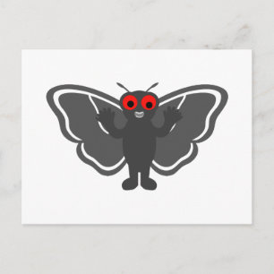 Söt Mothman Vykort