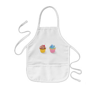 söt muffins barnförkläde