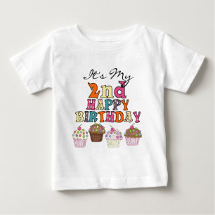 Söt Muffinsar Tshirts och presenter för andra föde