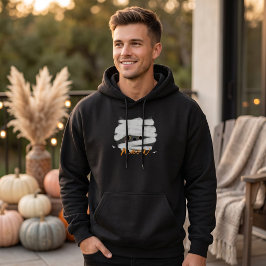 Söt Mummi Katt Mjao Halloween Hoodie