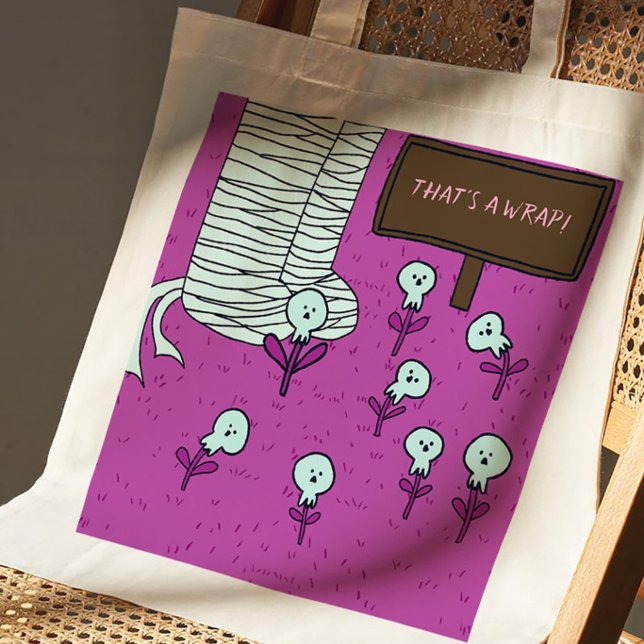 Söt Mummie Halloween Tygkasse (Skapare uppladdad)