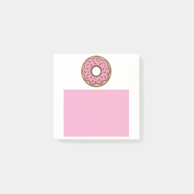 Söt Munk | Barn Post-it Block (Framsida)