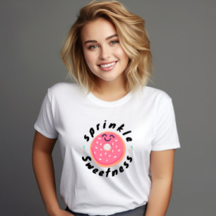 Söt Munk Sprinkle Söthet T-Shirt