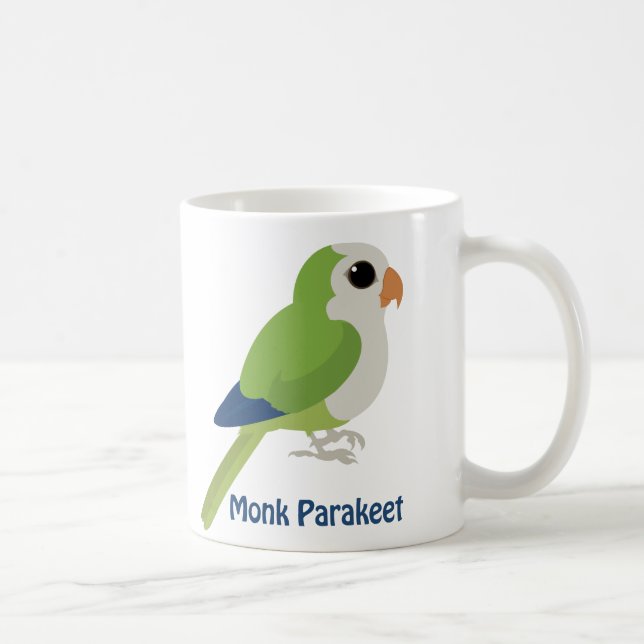 Söt Munkparakit Kaffemugg (Höger)