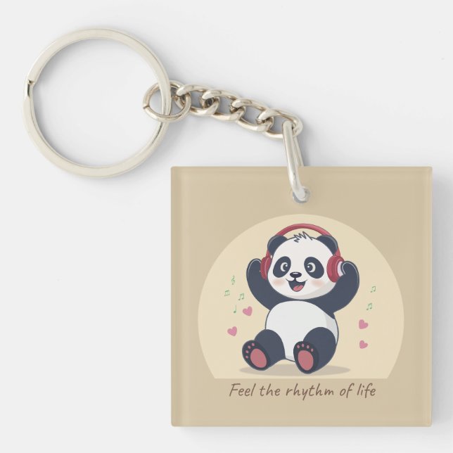Söt musikpanda (Framsidan)